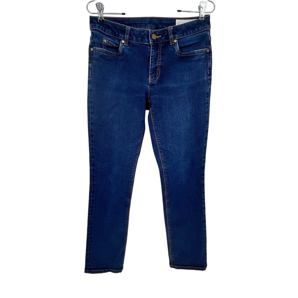 Two by Vince Camuto Skinny Jeans Womens 27/4 Dark Wash Stretch Denim Blue